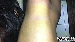 Teasing strokes on my fuck doll build to creamy cumshot explosion