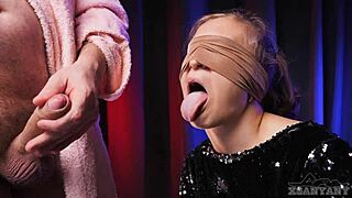 angry at stepbro's trick but sucking his huge dick anyway?