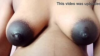 i can't stop moaning watching this sexy skinny maid play with dildo and cum on her natural tits