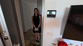 who wouldn't fuck this tall wet titted friend bent over doggystyle for massive cumshot facial?!