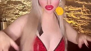 hey blonde celebrity goddess controls you with her findom belly dancer moves...