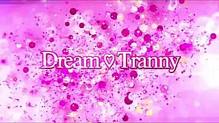 hot trans bruna ferrari jerks cock while dildo assfucks deep 😏🍆