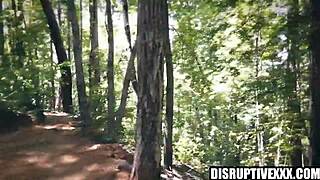 Muscular hunks deliver hardcore gay anal fucking outdoors in wild rough action