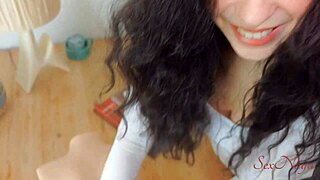 tantaly consultant lets me test big ass sex doll bent over desk creampie squirting