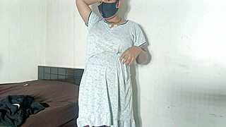 COLLEGE COED NIHARIKA'S TIGHT VIRGIN PUSSY SPREAD WIDE ON CAMERA!