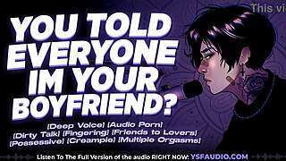 Tell your coworkers who really owns that dripping pussy now?