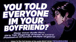 Tell your coworkers who really owns that dripping pussy now?