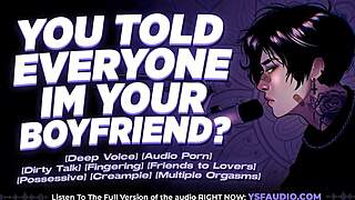 Tell your coworkers who really owns that dripping pussy now?