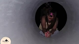 brazilian milf big ass big tits stops public construction work to fuck lover's monster bbc creampie cumshot outdoor interracial cuckold
