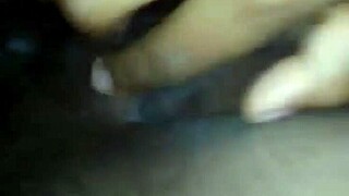 she's gozando deep in that thick ebony ass