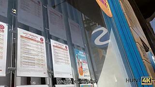 hunt4k. vacation dreams turn into sneaky sex for cash with skinny teen babe on hidden cam