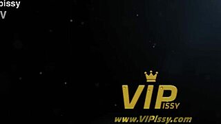 Piss Swapping Lesbians Lick and Toy Soaking Wet Pussies on Sofa