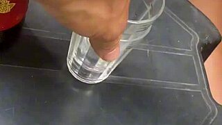 flashing boldly in bar next to married stranger