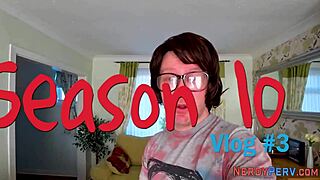 Big-titted British slut tricked into swallowing nerd's full dick