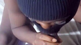 Taking That Chocolate Stick Deep In Every Position Possible