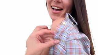 carry cherry takes two cocks deep in her tight ass for ultimate double penetration thrill