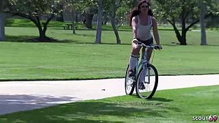 Redhead Savannah Fox's Small Tits and Skinny Waist Seduced in First-Time Casting with Deepthroat, Doggystyle, and Facial Cumshot