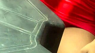 flashing boldly in bar next to married stranger