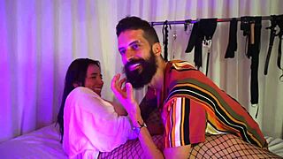 hot girl in fishnets gets masturbated by cipriani