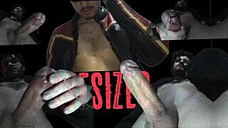 Skinny Stud Blasts Huge Messy Cumshot All Over Camera Lens