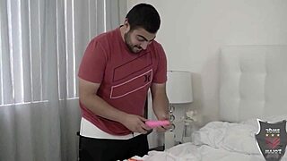 A cuckold watches Rome Major bounce Alura Jenson's curves intensely