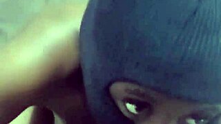 Taking That Chocolate Stick Deep In Every Position Possible