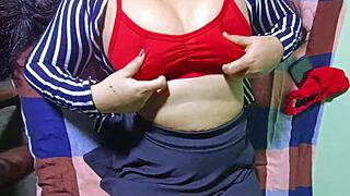 desi college girl hunts SEX with boyfriend in dorm romp