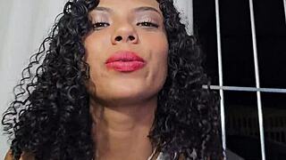 fuck yeah smoking while pounding obedient slave ass bareback in red sheer!