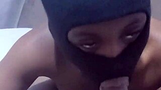 Taking That Chocolate Stick Deep In Every Position Possible