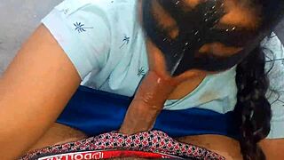 oh damn indian bhabhi gulps down that massive cumshot in her mouth!!