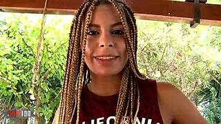 Alana's 18+ Blonde Rasta Girl Debuts with Rough First Porn Fuck