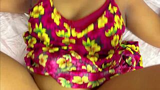 desi indian wife loves doggystyle most as hubby films her big tits bouncing hardcore