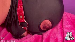 Ready for brutal ass fisting punishment that rips her slave hole wide open in femdom cage?