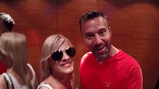 crazy holidays episode 3 has this blonde getting fucked outdoors by huge cock surrounded by mountains piss included