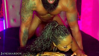 Hot Ebony Goddess Gets the Dick She Deserves!