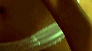 Busty lesbian slave bound in silk panties massages madame's pussy perfectly submissive.