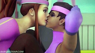 Sombra Rides Brigitte's Face During Naughty Workout!