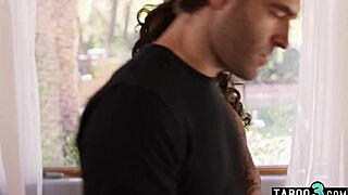 Whoa massive tits exotic milf housewife Arabelle Raphael uh gets trapped into huge cock taboo pounding