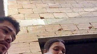 damn this colombian hottie risks it all getting fucked public then walks streets dripping cum 😈🍆💦