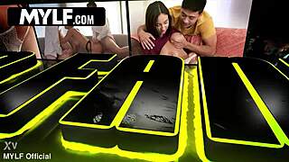 HUGE COCK DESTROYS BOUND WIFE IN OUTDOOR CUCKOLD 3SOME! Scarlett And CJ Live Fantasy