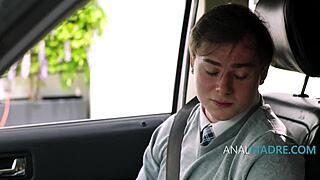 Stepson Savagely Pounds Stepfather's Gifted Tight Asshole Anal