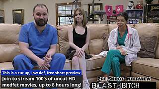 nurse daisy's pussy takes a massive cum blast in hospital roleplay 😈💦