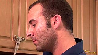 Bound Milf With Big Tits Chained, Sucks Cock, Gets Doggystyle Fucked Hard