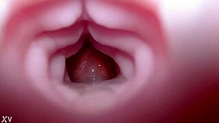 i pump quick creampie into emelie's tight ass with bad dragon toy