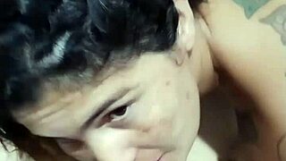husband rams pussy hard then blasts cum on my huge tits