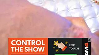 horny brunette cums hard SHOWING her wet pussy ON CAM4