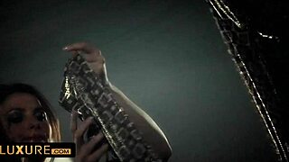 Blondes and Brunettes: Swinger Lesbians Lick Pussies in Lingerie Frenzy?