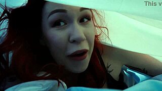 Step Mom Trapped In Duvet Begs For Son's Huge Load Facial