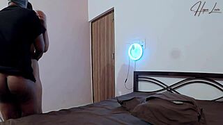 Hot horny indonesian bitch fucked hard missionary style by huge cocked neighbor