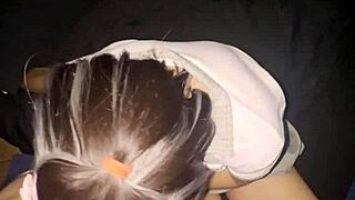 shy public school nerd girl sucks my whole cock after class homemade 😏📚🍆